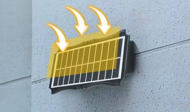 Solar Double - Beam Warm - Light Wall Lamp