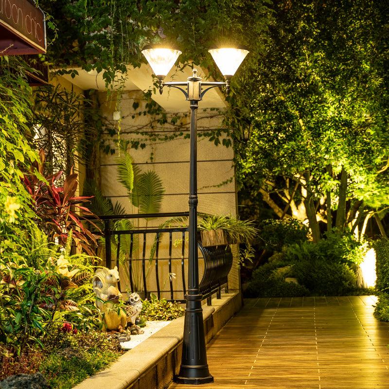 Intelligent Solar - Powered Sensor Garden Light