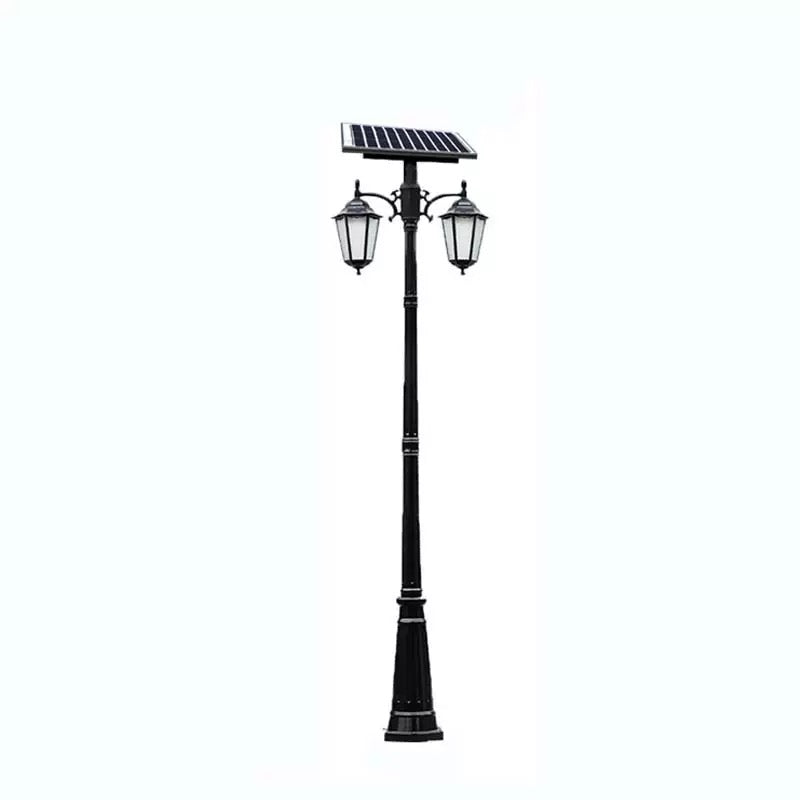 Hexagonal Solar Courtyard Light