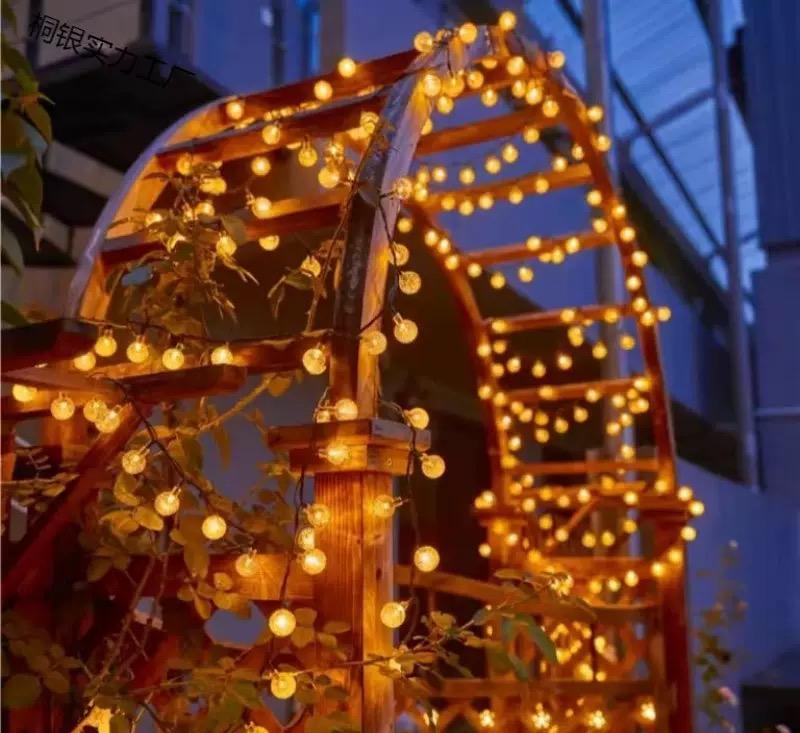 Solar - Powered Waterproof Decorative String Lights