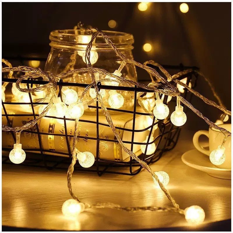 Solar - Powered Waterproof Decorative String Lights