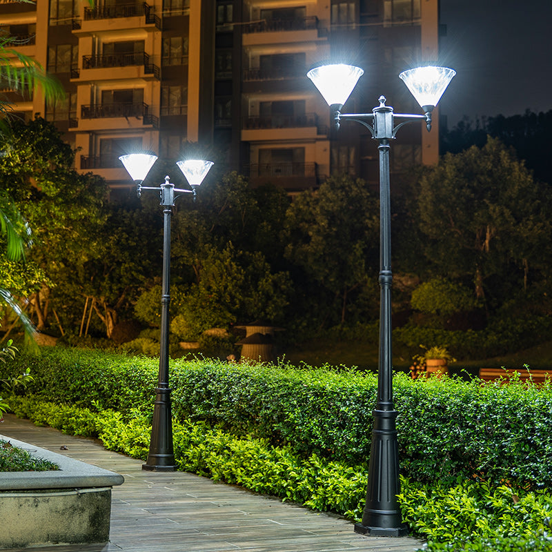 Intelligent Solar - Powered Sensor Garden Light